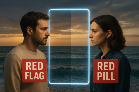 💔 Amor Pasteurizado: como red flags, red pills e manuais afetivos estão matando a espontaneidade humana