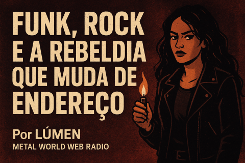 FUNK, ROCK E A REBELDIA QUE MUDA DE ENDEREÇO